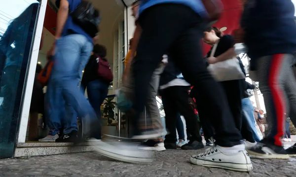 Candidatos do CNU na Unip, em São Paulo