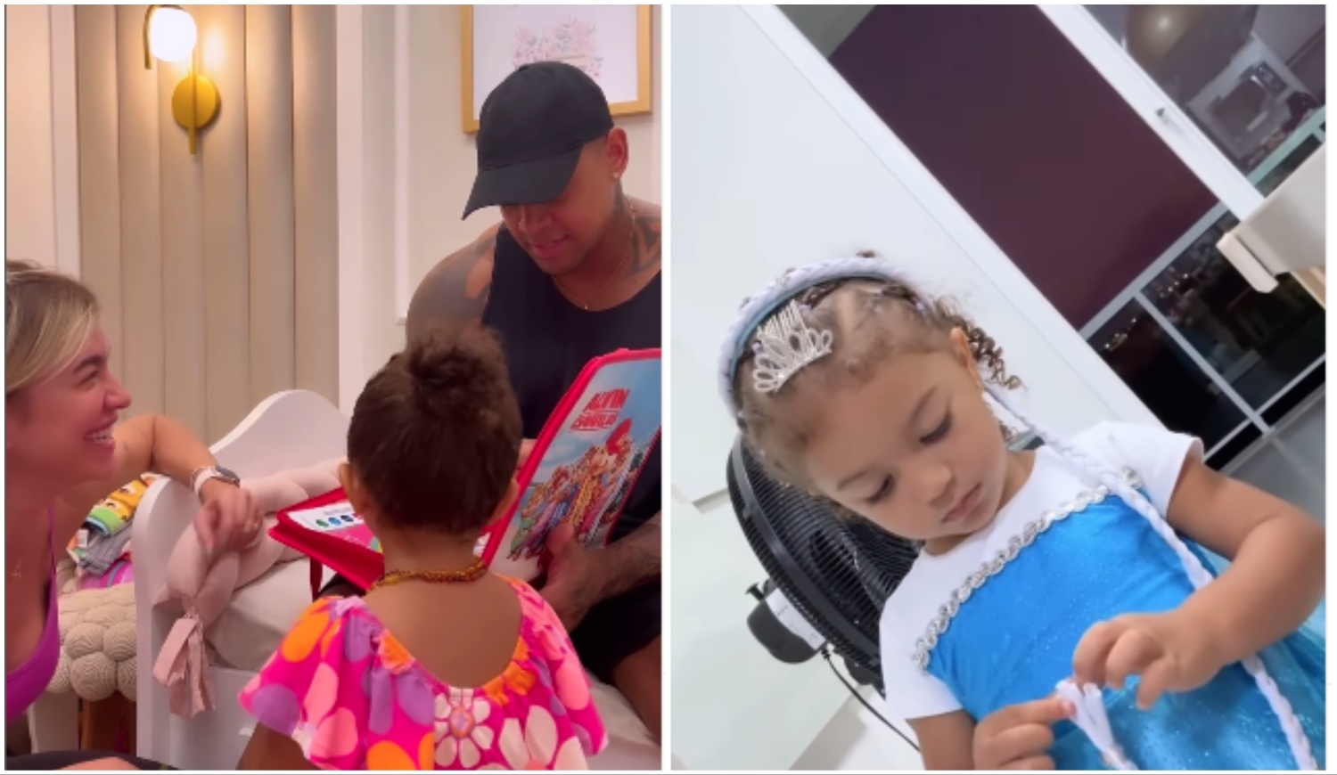 Lore Improta, Leo Santana, Liz por Redes sociais