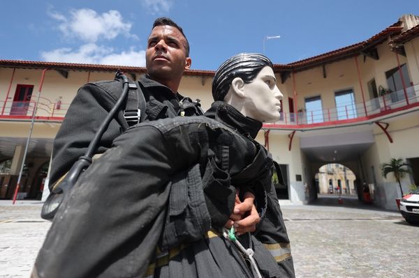  O soldado Allan Serra, 29 anos, venceu a prova ‘Bombeiro de Aço’, em Brasília