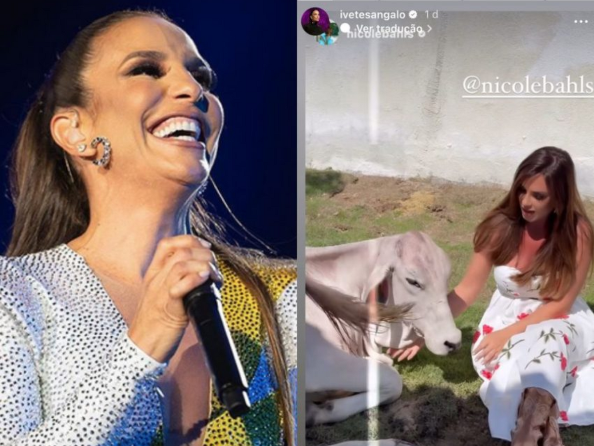 Ivete Sangalo e Nicole Bahls