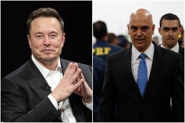 Elon Musk e Alexandre de Moraes