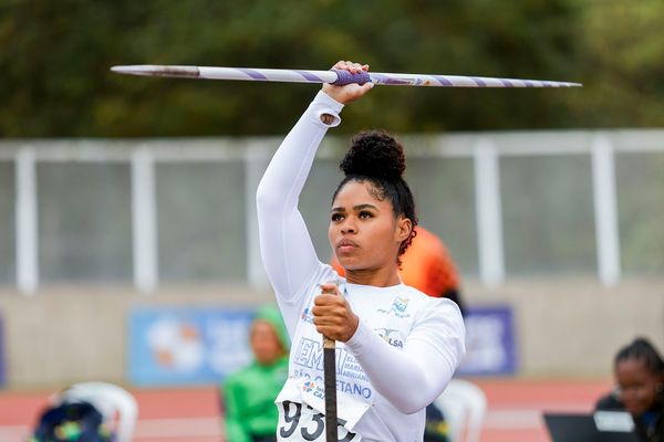 Baiana Raissa Machado conquistou a medalha de prata no lançamento de dardo