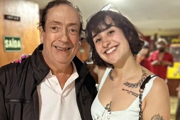 Marcos Oliveira e Martina Oliveira