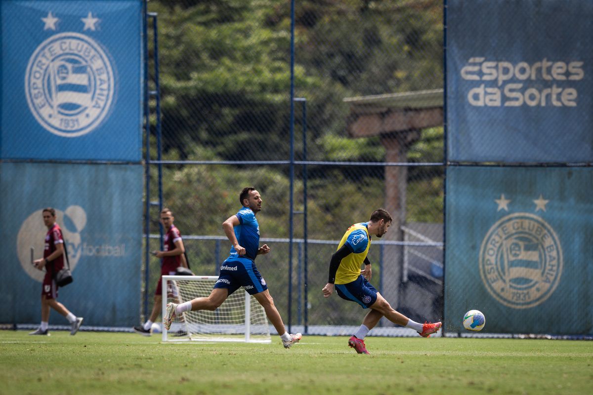 Bahia em treino