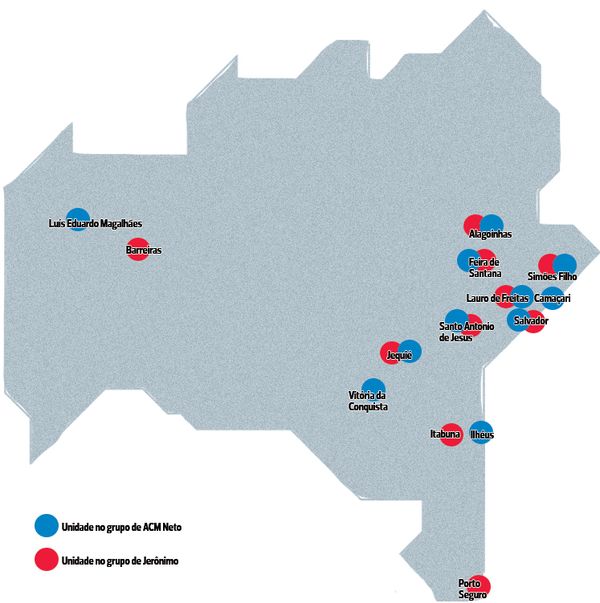 Disputa nos maiores colégios eleitorais da Bahia