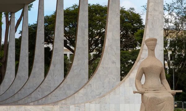 Fachada do palácio do Supremo Tribunal Federal (STF)