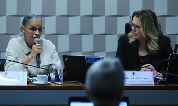 Ministra Marina Silva fala na CMA do Senado sobre queimadas no Brasil