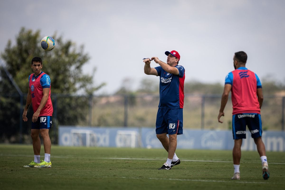 Rogério Ceni em treino 