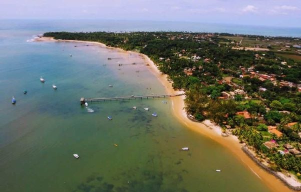 Barra Grande é um distrito de Maraú, no sul da Bahia por Divulgação/Prefeitura de Maraú 
