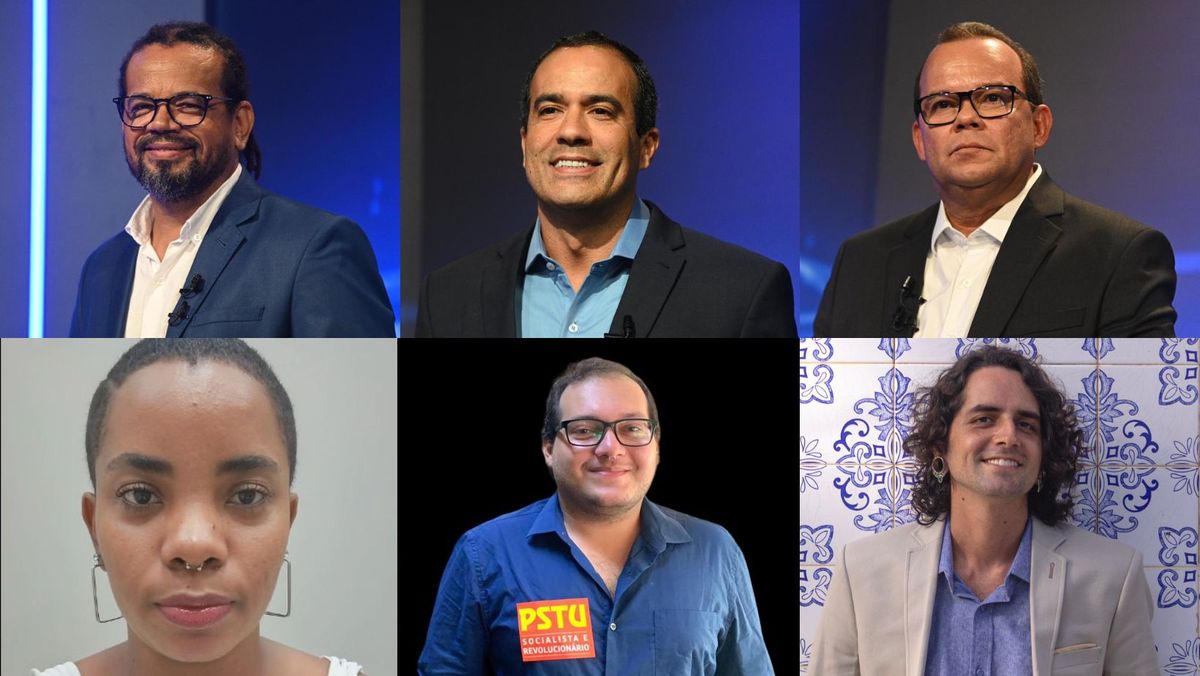 Candidatos à prefeitura de Salvador