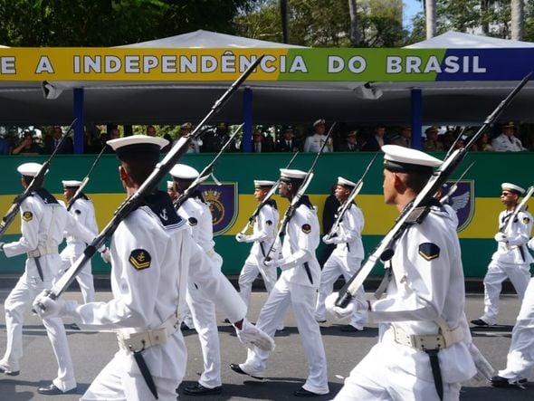 Imagem - Confira os principais momentos do desfile pelo Sete de Setembro em Salvador