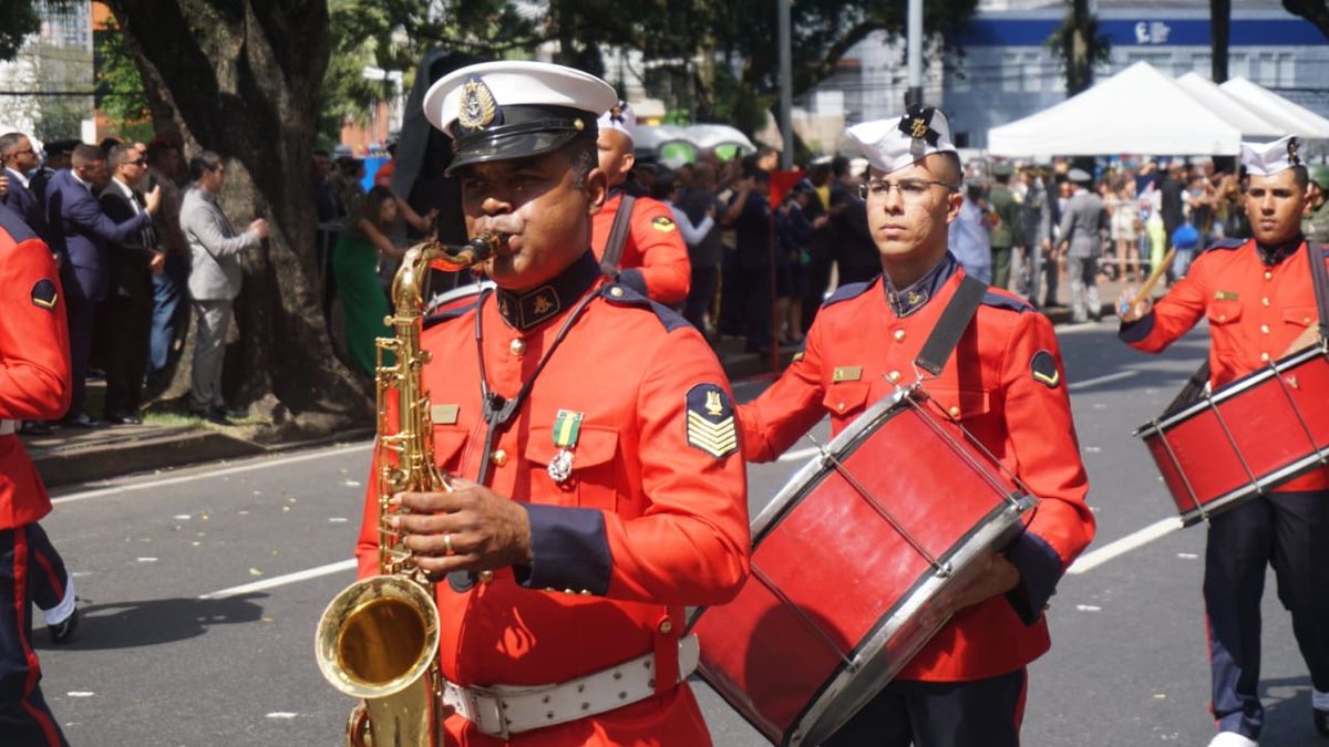 Desfile do Sete de Setembro em Salvador por Ana Lucia Albuquerque/CORREIO