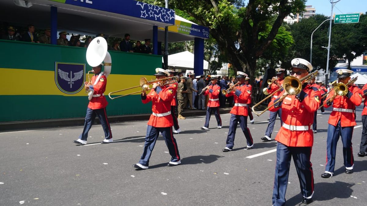 Desfile do Sete de Setembro em Salvador por Ana Lucia Albuquerque/CORREIO