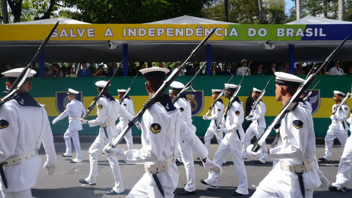 Desfile do Sete de Setembro em Salvador