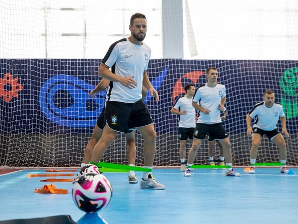 Imagem - Seleção de futsal faz 1° treino em Bukhara e Marlon vê equipe 'super confiante' para o Mundial