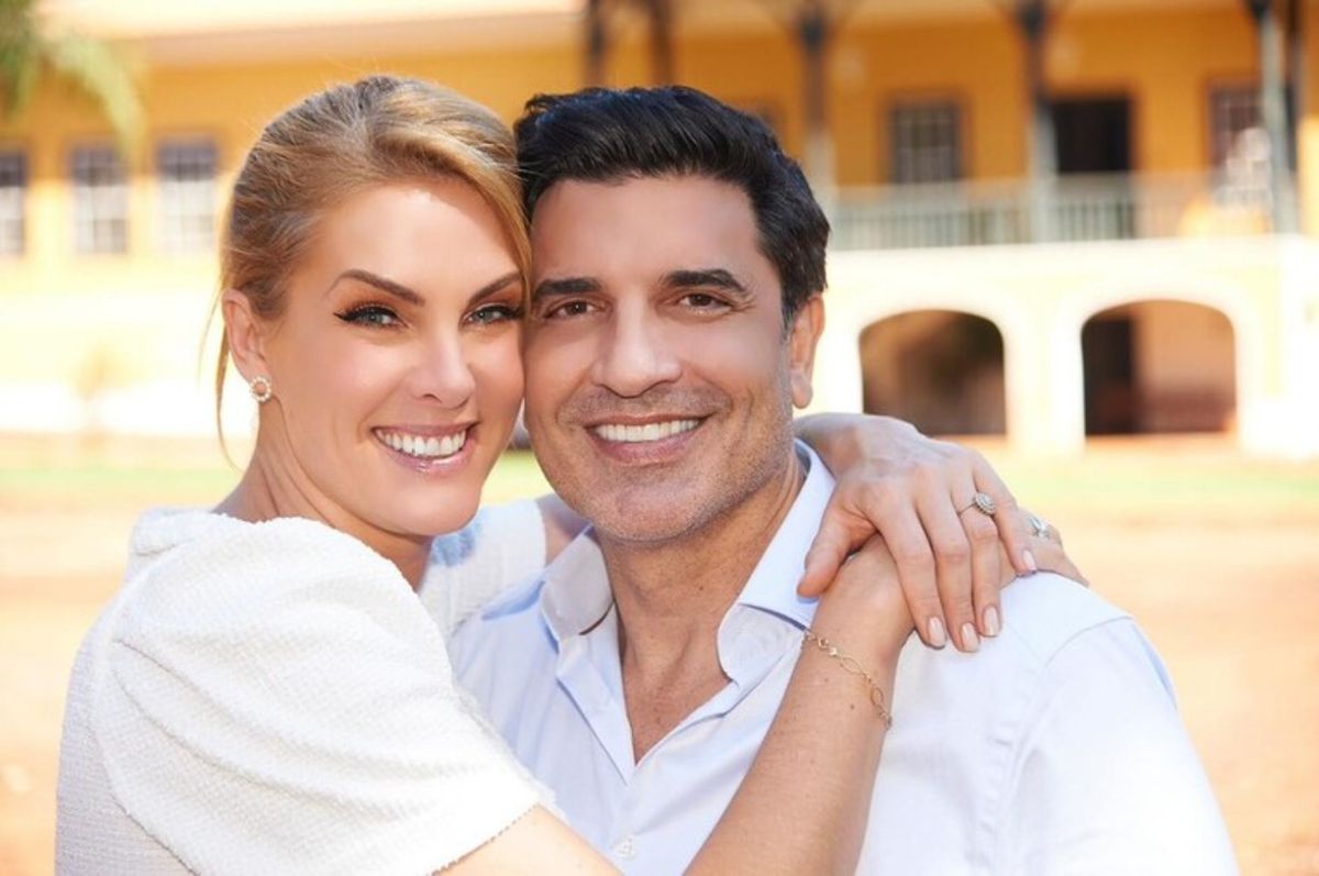 Ana Hickmann e Edu Guedes