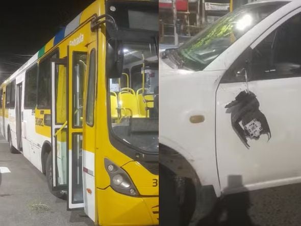 Imagem - Ex-rodoviário rouba ônibus de garagem e danifica três carros em Salvador