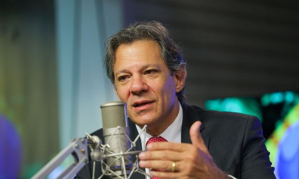 O ministro da Fazenda, Fernando Haddad