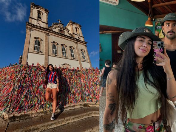 Imagem - Ex-BBB Giovanna publica fotos em Salvador e ganha declaração de Pizane: 'A mais linda'