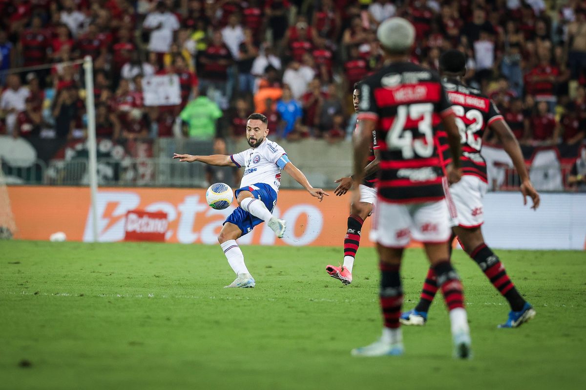 Everton Ribeiro Bahia x Flamengo