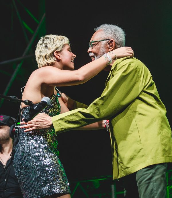 Flor e Gilberto Gil