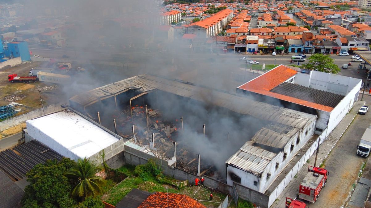 Incêndio em Feira de Santana