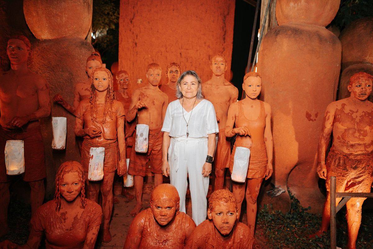 Selma Calheiras é artista plástica e criadora do Festival de Queima dos Homens de Barro