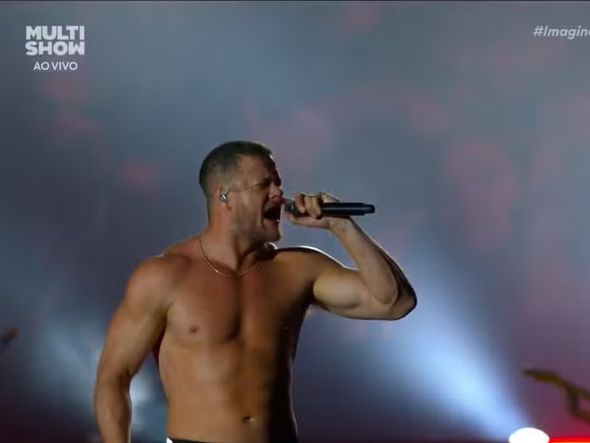 Imagem - Rock in Rio: Vocalista do Imagine Dragons faz show sem camisa e viraliza nas redes