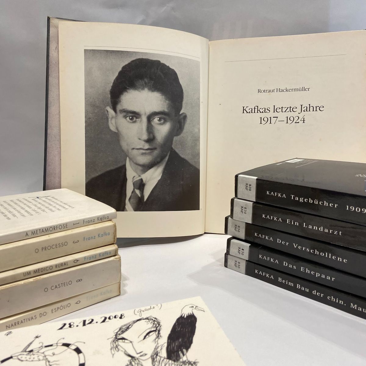 O escritor Franz Kafka é autor de A Metamorfose e O Processo