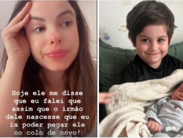 Imagem - Sthefany Brito relata ciúme do filho com a chegada do mais novo