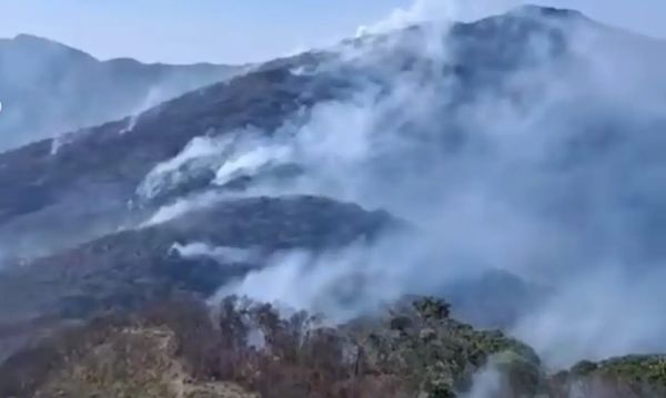 Incêndio na Serra dos Orgãos