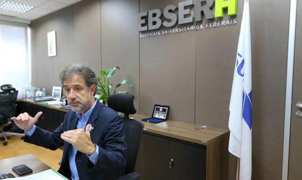 O presidente da Empresa Brasileira de Serviços Hospitalares (Ebserh), Arthur Chioro 