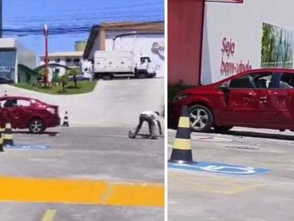 Imagem - Funcionário da Drogasil destrói carro de cliente durante surto: quem paga o prejuízo?