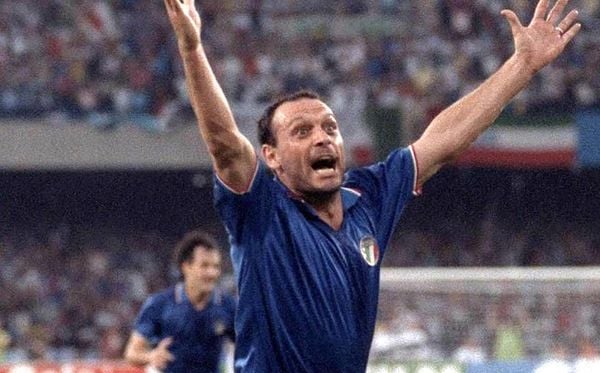 Toto Schillaci foi o artilheiro da Copa do Mundo de 1990