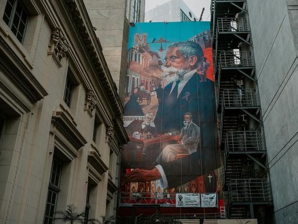 Imagem - Machado de Assis ganha mural de 150 m² na ABL em seus 185 anos