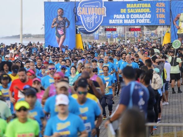 Imagem - Maratona Salvador inicia entrega dos kits aos corredores; prova acontece no domingo (22)