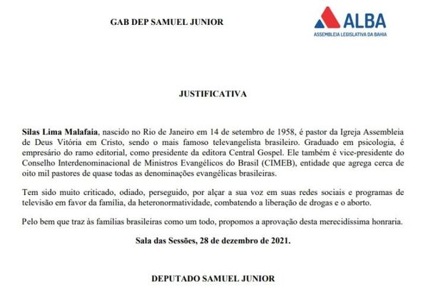 Pronunciamento da Alba