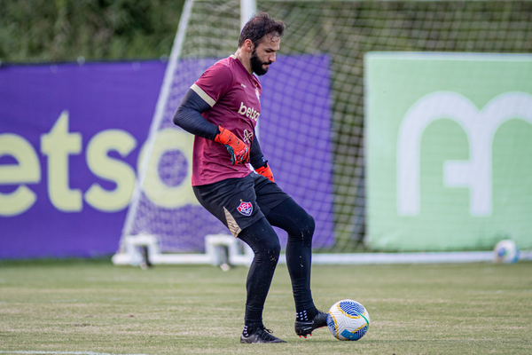 Muriel será o goleiro titular do Vitória diante do Juventude