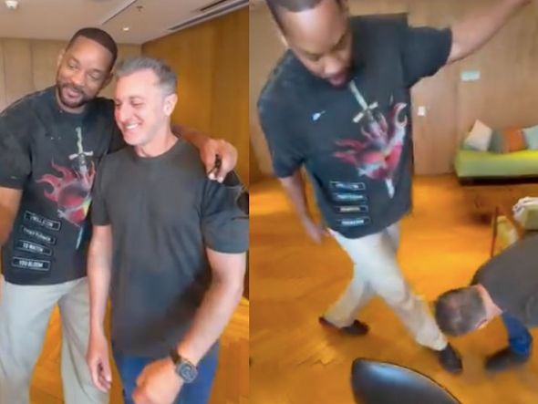 Imagem - Will Smith derruba celular de Luciano Huck e diz que vai comprar um novo