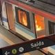 Imagem - Passageiro é preso após atear fogo em vagão de metrô em Salvador