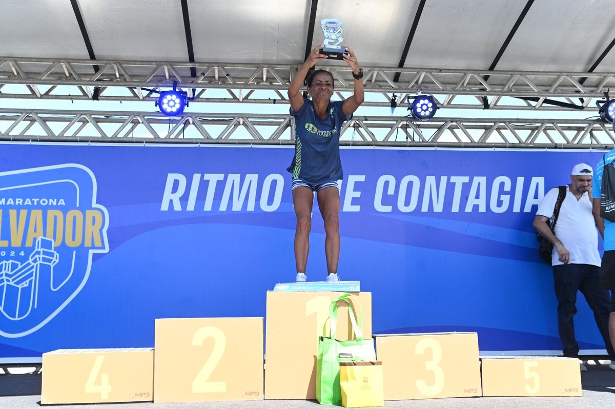 Carla Guimarães, ganhadora da categoria 42 km geral feminino