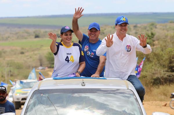 Sheila Lemos, prefeita e candidata à reeleição em Vitória da Conquista