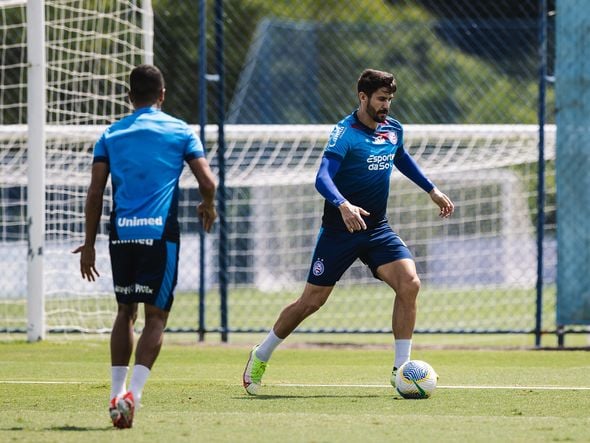 Imagem - Após viver maior jejum no tricolor, Everaldo se isola na artilharia do Bahia no Brasileirão