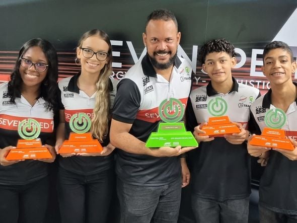 Imagem - Estudantes do SESI representarão o Brasil em competição de robótica na Arábia Saudita