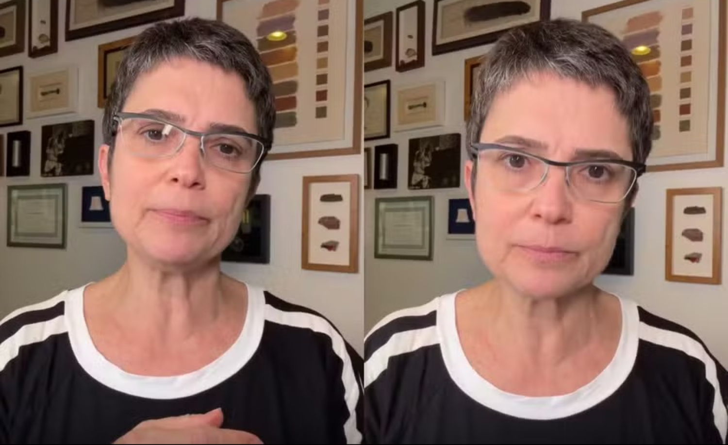 Sandra Annenberg por Redes sociais