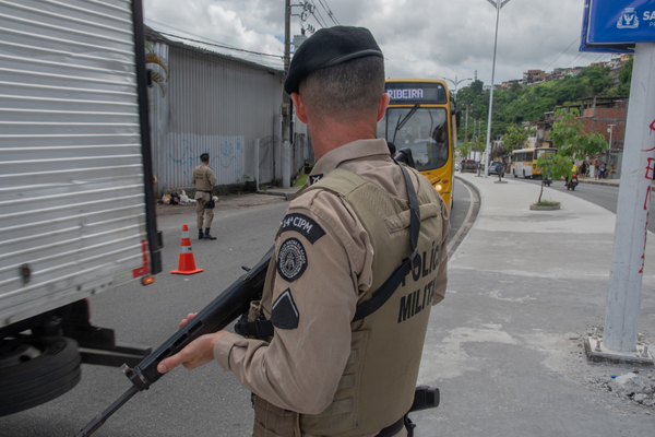 Polícia Militar atua na Operação Força Total durante todo o dia