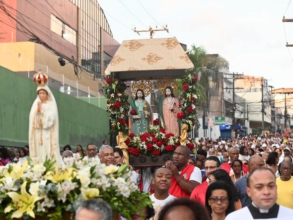 Imagem - Procissão para São Cosme e Damião reúne multidão na Liberdade