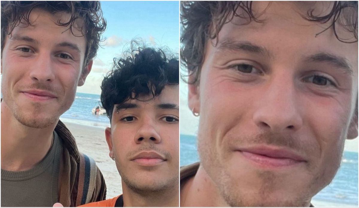 Shawn Mendes visita sul da Bahia