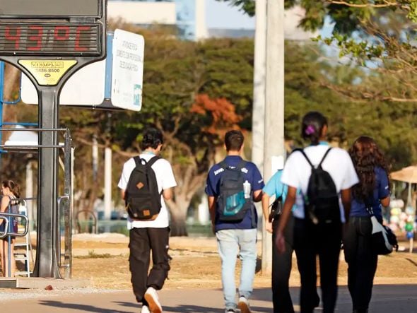 Imagem - Inmet alerta para onda de calor a baixa umidade no fim de semana