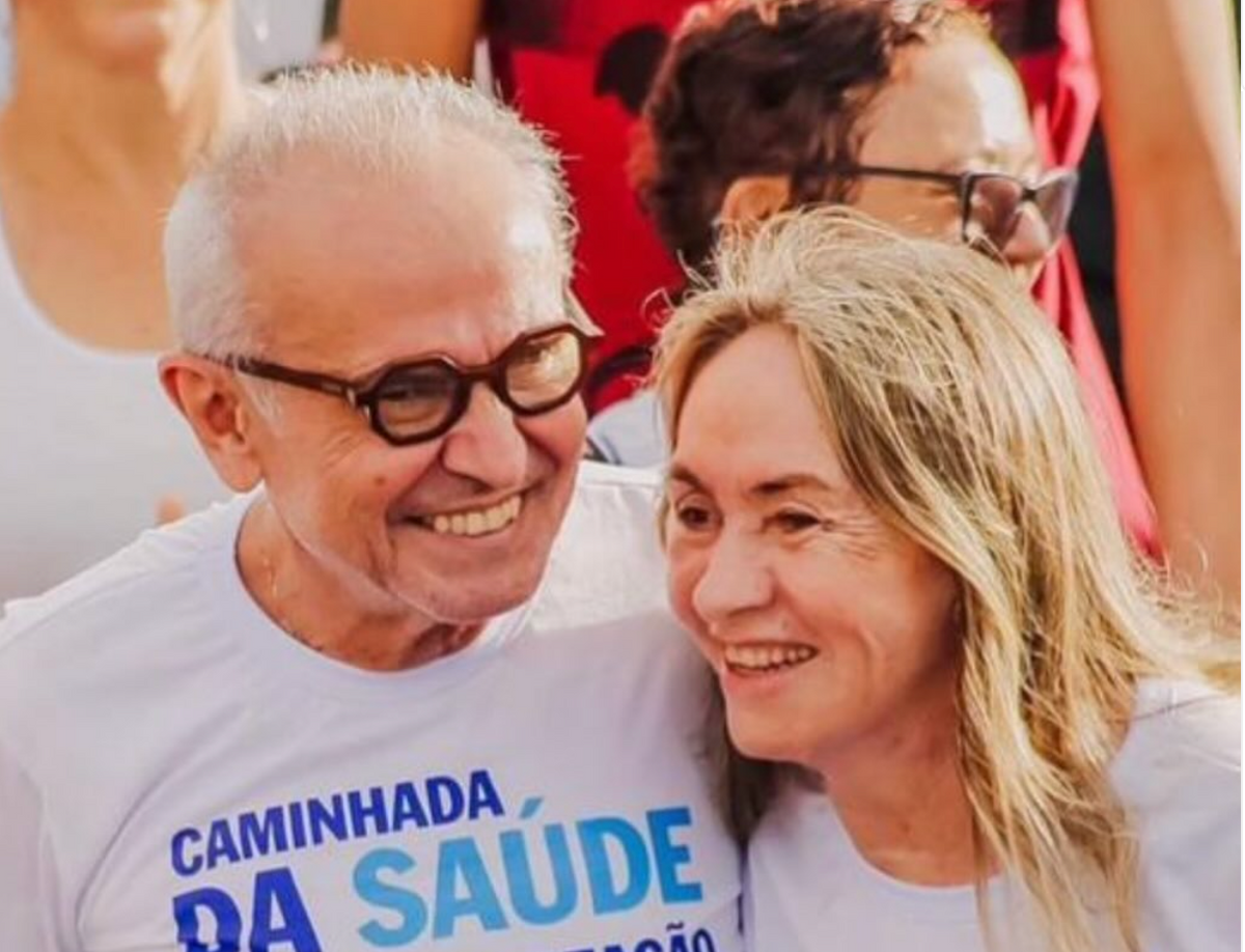 Lauremília Lucena é casada com Cícero Lucena